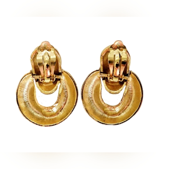 Enamel Kenneth Lane Earrings - Picture 2 of 3